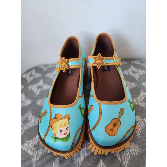 Chocolaticas Hot Chocolate Designs blue tassel sheriff maryjanes 8 - Picture 2 of 8
